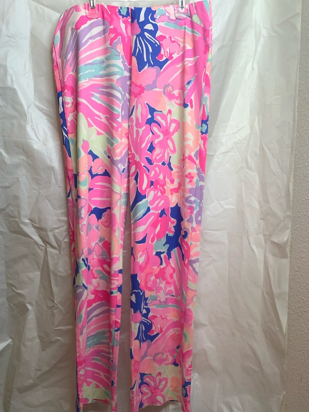 Lilly Pulitzer Pink Tropical Pants